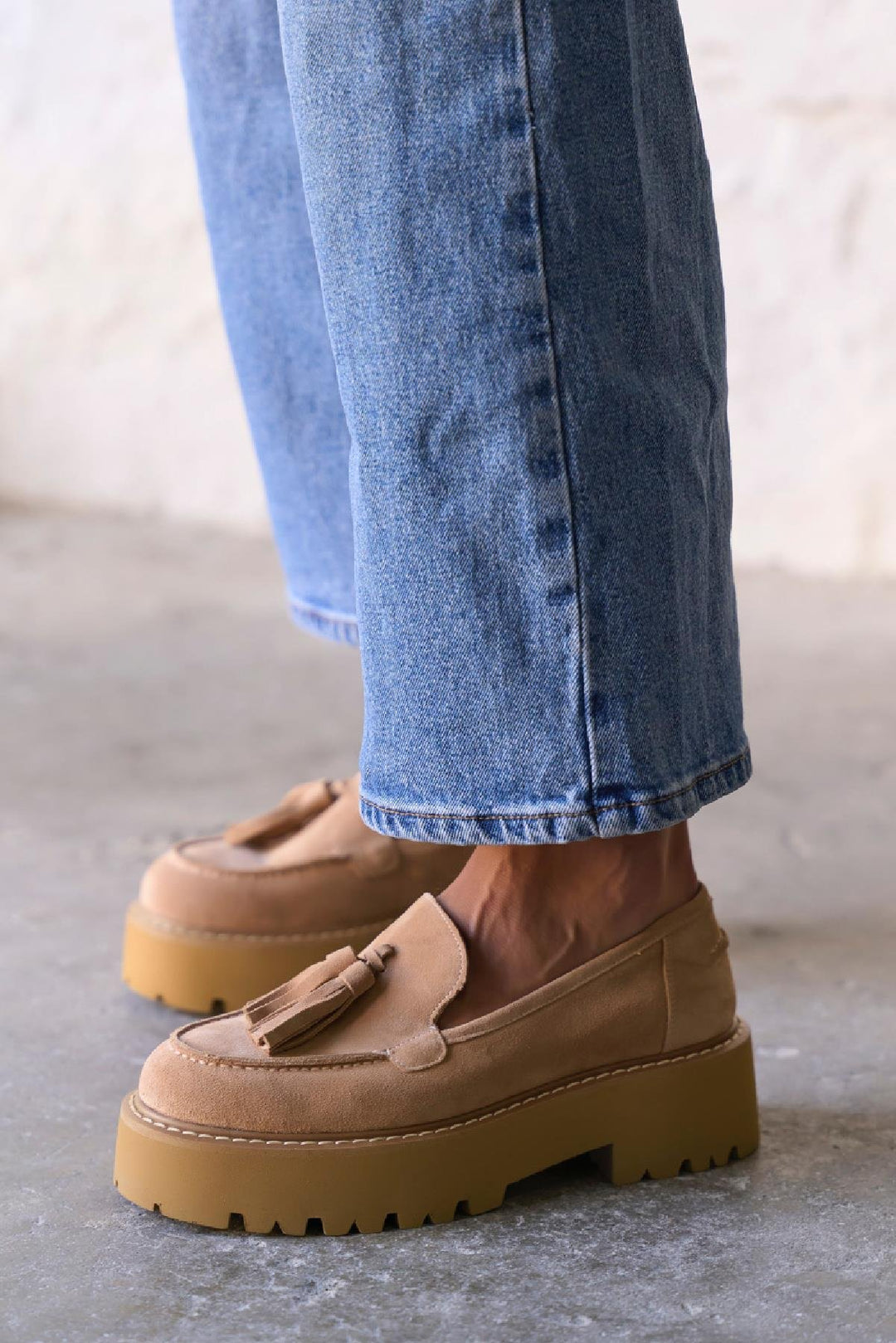 Barnes -  Ženske Kožne Mokasine