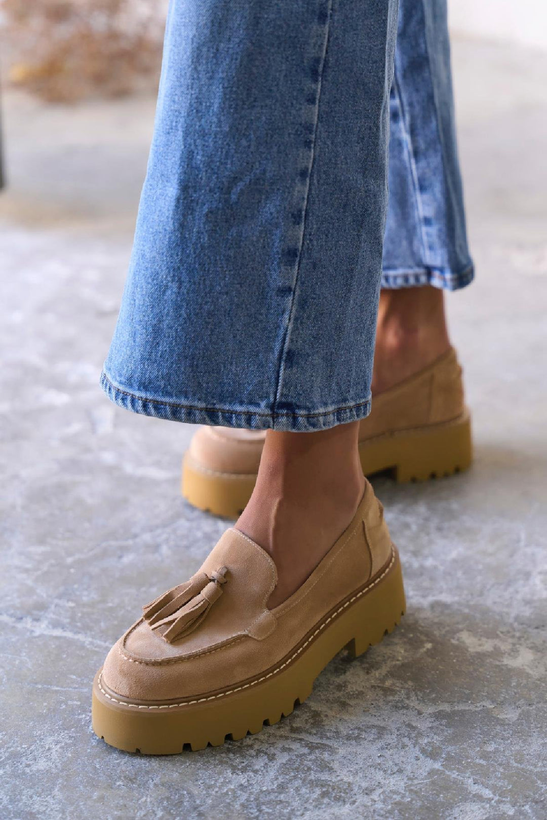 Barnes -  Ženske Kožne Mokasine