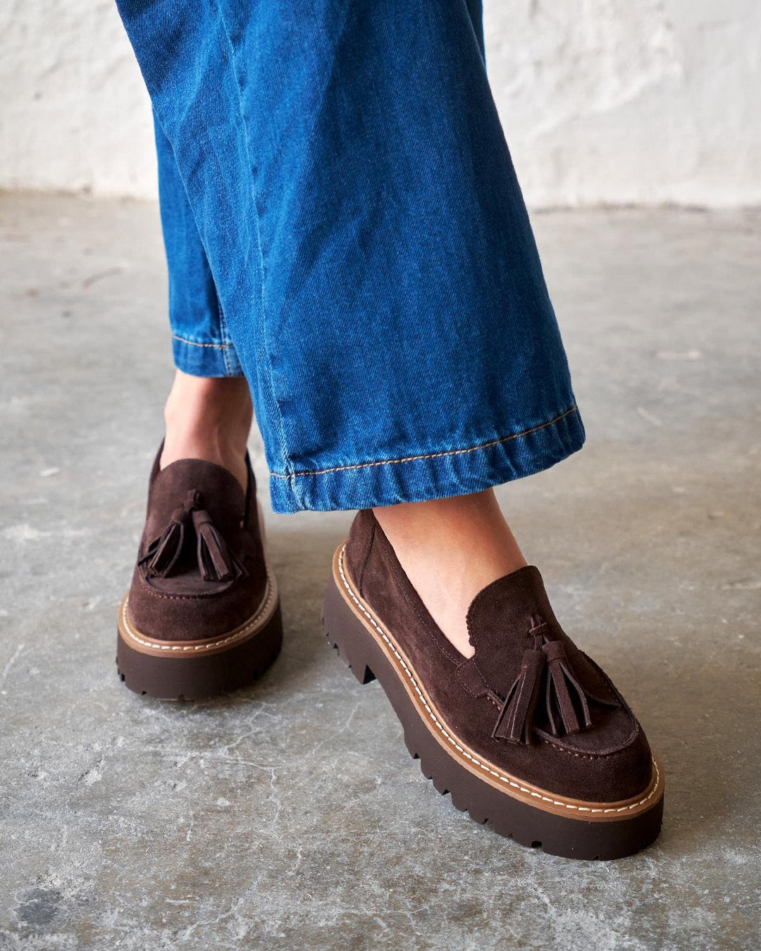 Barnes -  Ženske Kožne Mokasine