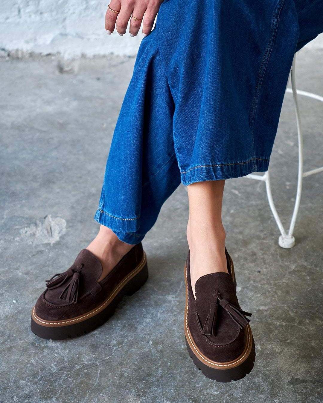 Barnes -  Ženske Kožne Mokasine