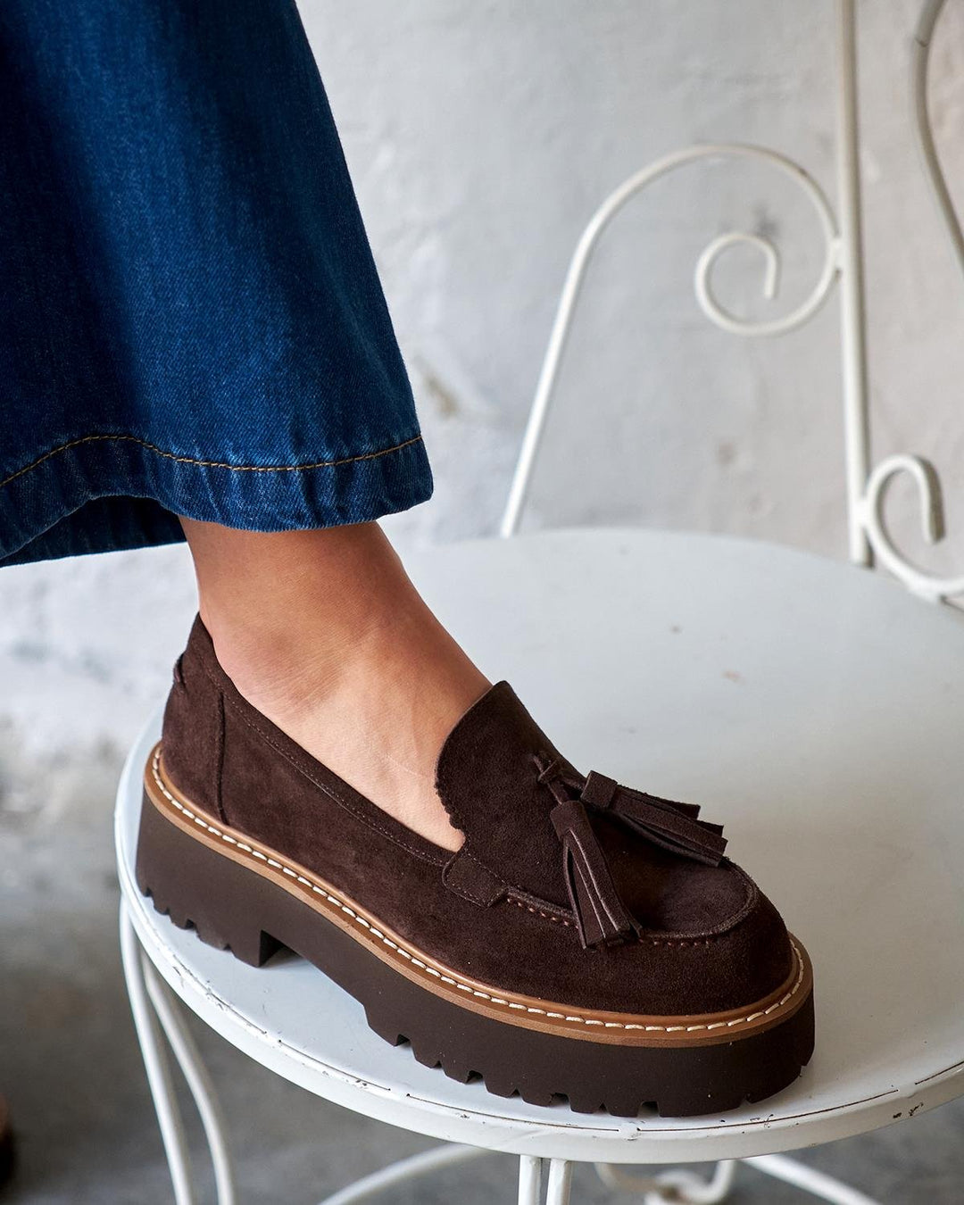 Barnes -  Ženske Kožne Mokasine