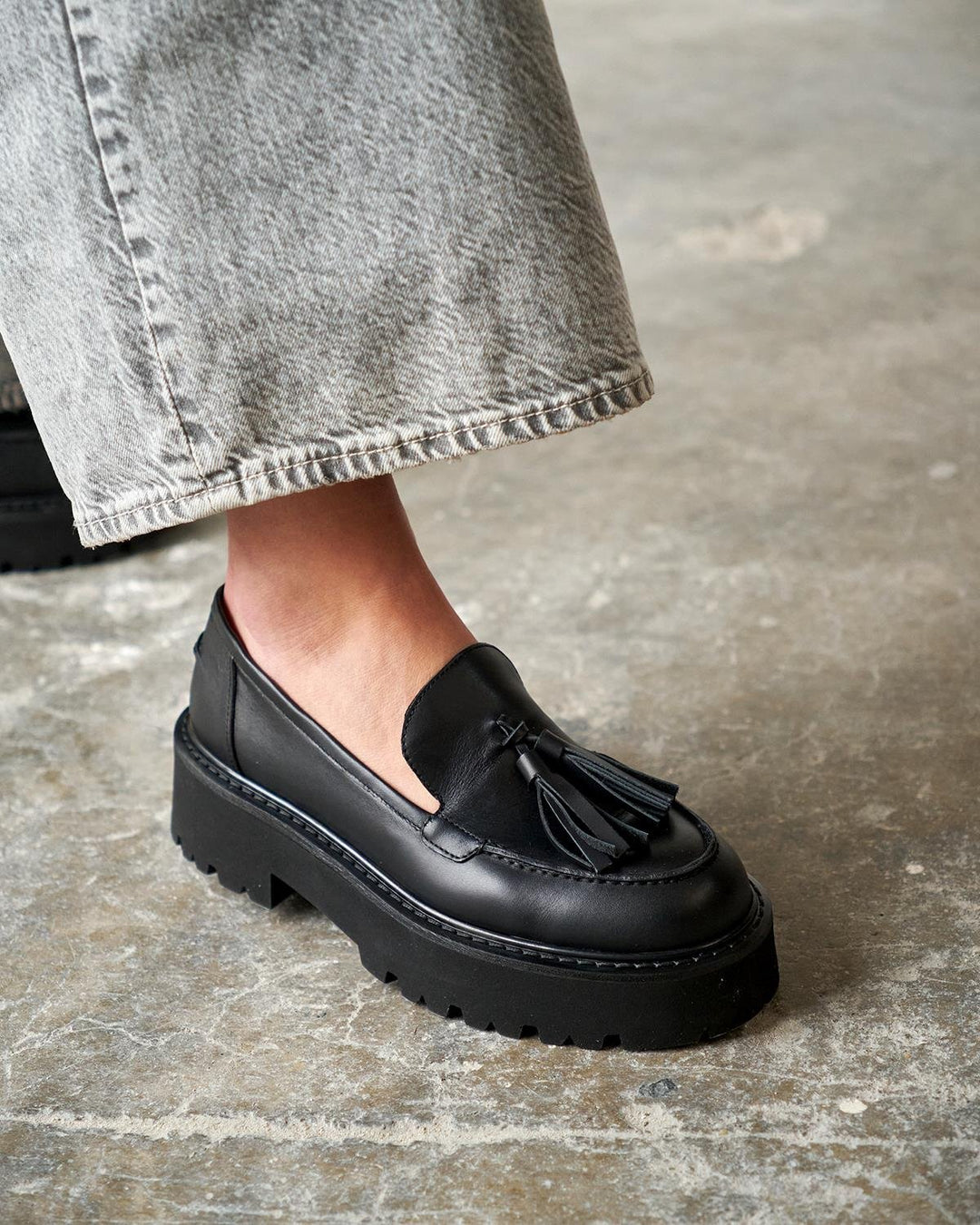 Barnes -  Ženske Kožne Mokasine