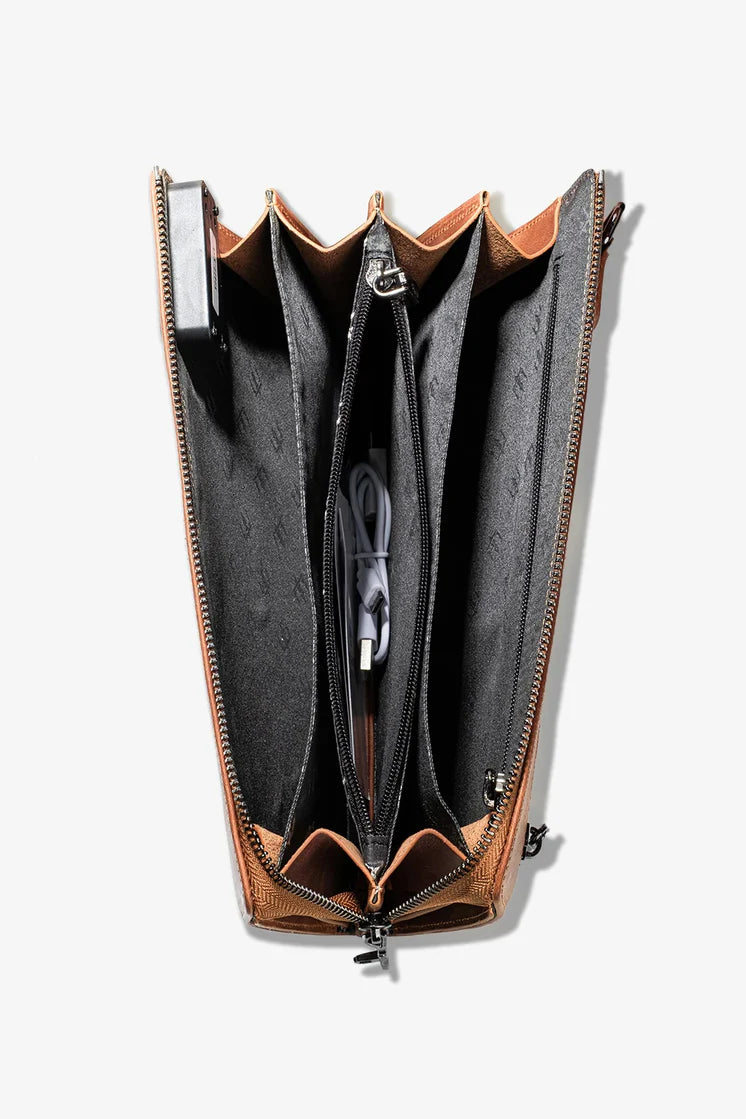 Trace – Muška Ručna Torbica Sa Čitačem Otiska Prsta