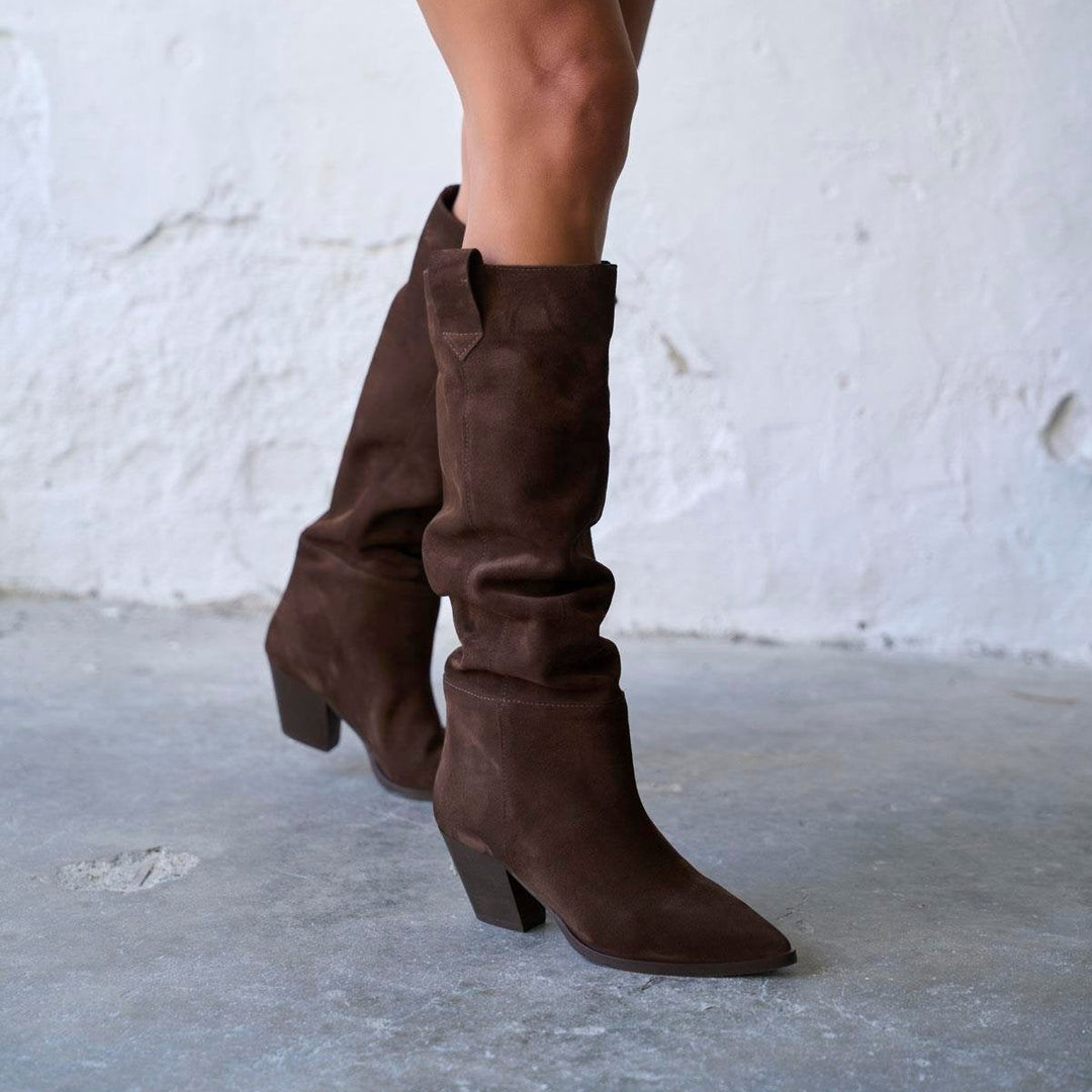 Kidney -  Ženske Kožne Čizme