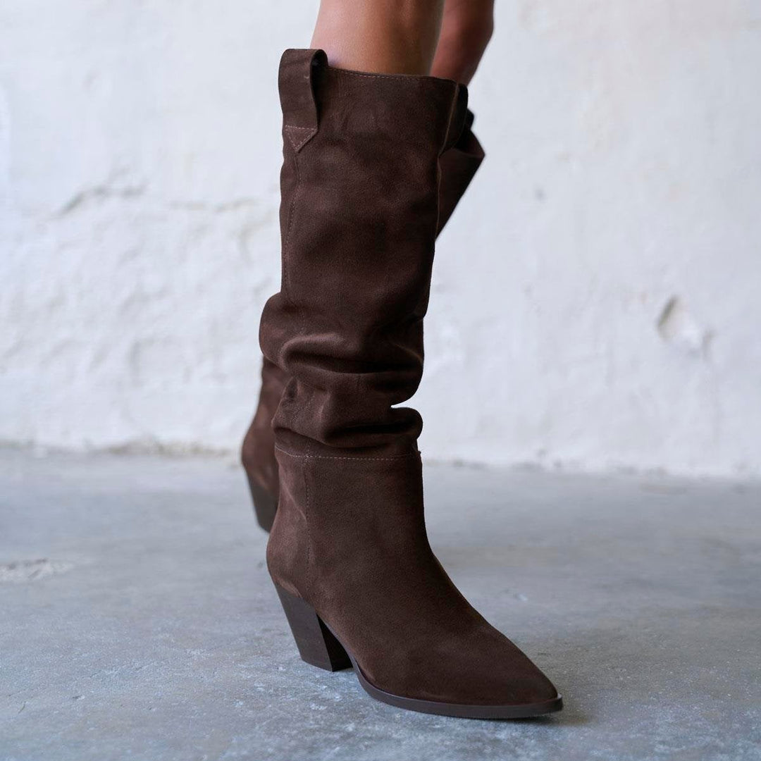 Kidney -  Ženske Kožne Čizme