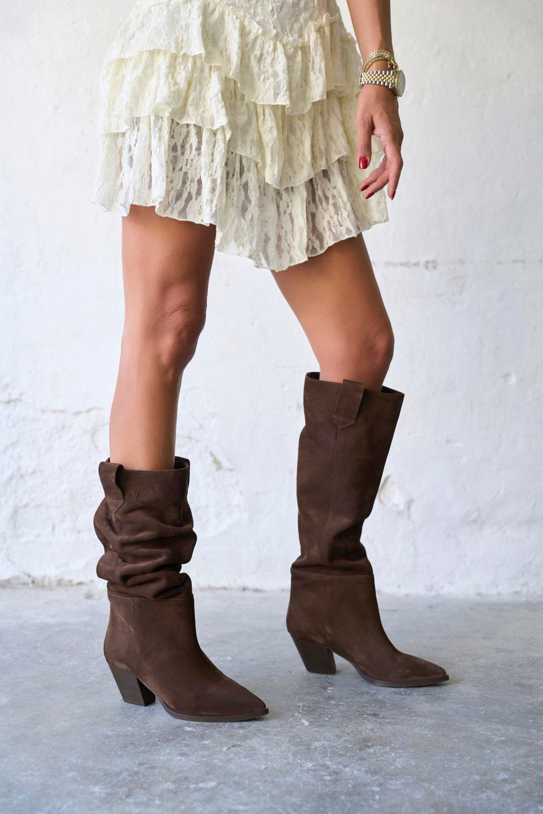 Kidney -  Ženske Kožne Čizme