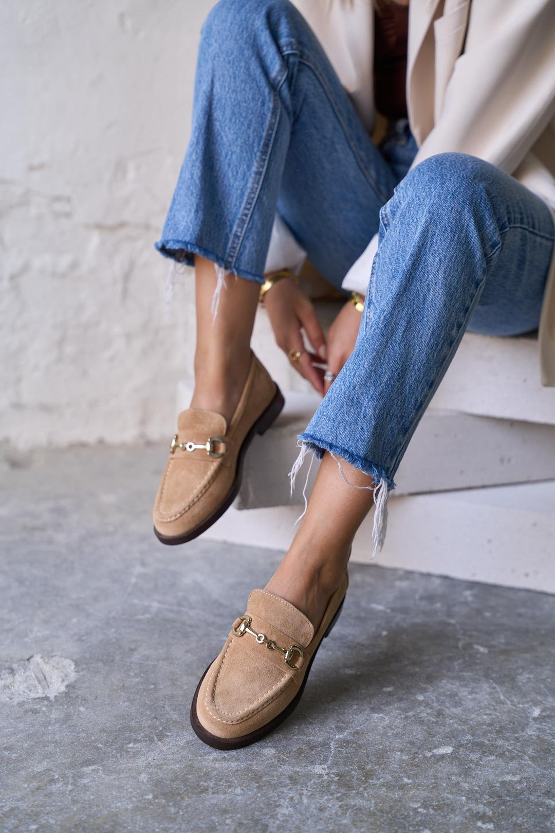 Presco -  Ženske Kožne Mokasine