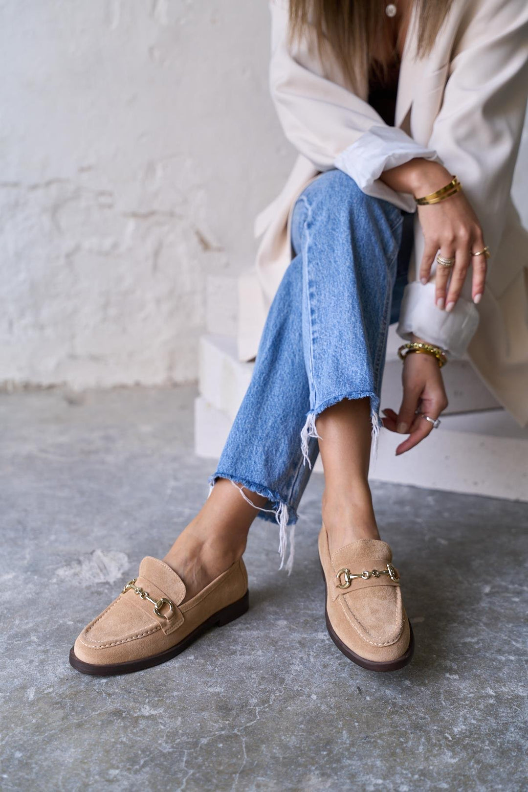 Presco -  Ženske Kožne Mokasine