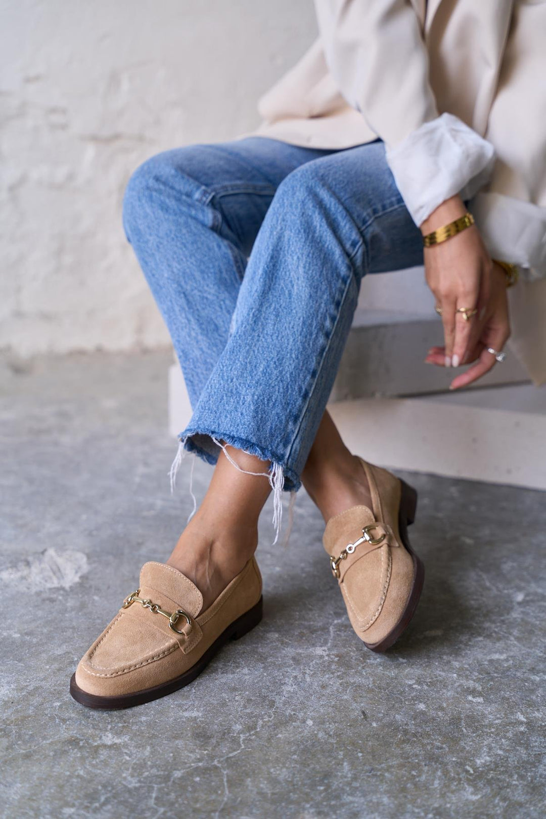 Presco -  Ženske Kožne Mokasine