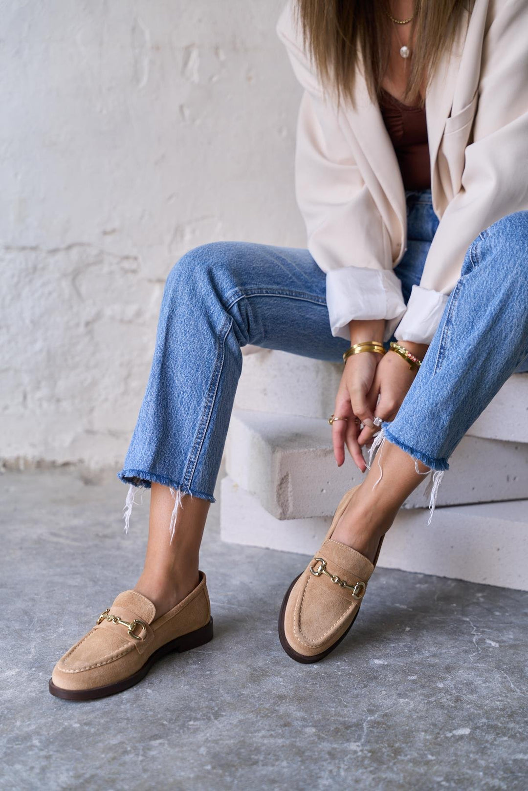 Presco -  Ženske Kožne Mokasine