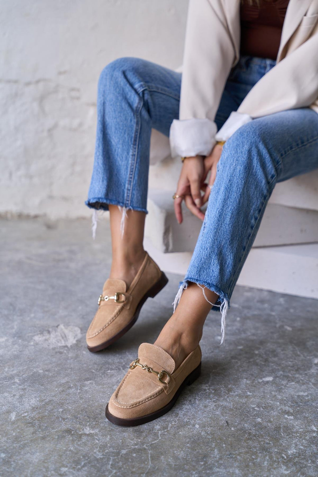 Presco -  Ženske Kožne Mokasine