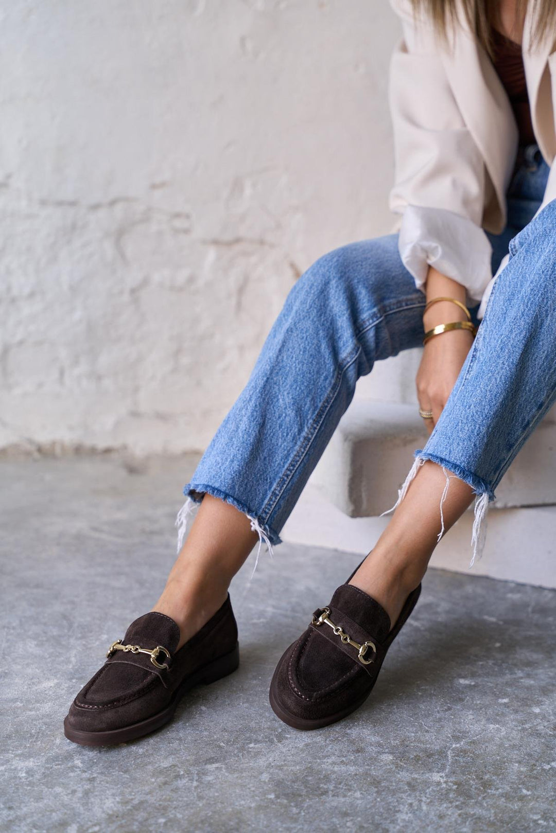 Presco -  Ženske Kožne Mokasine