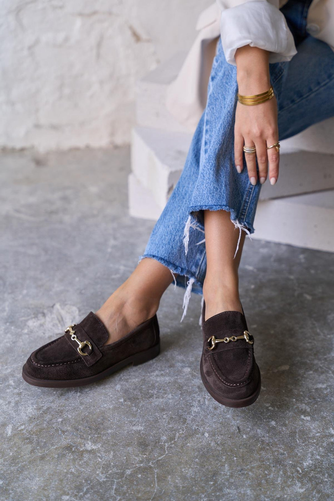 Presco -  Ženske Kožne Mokasine