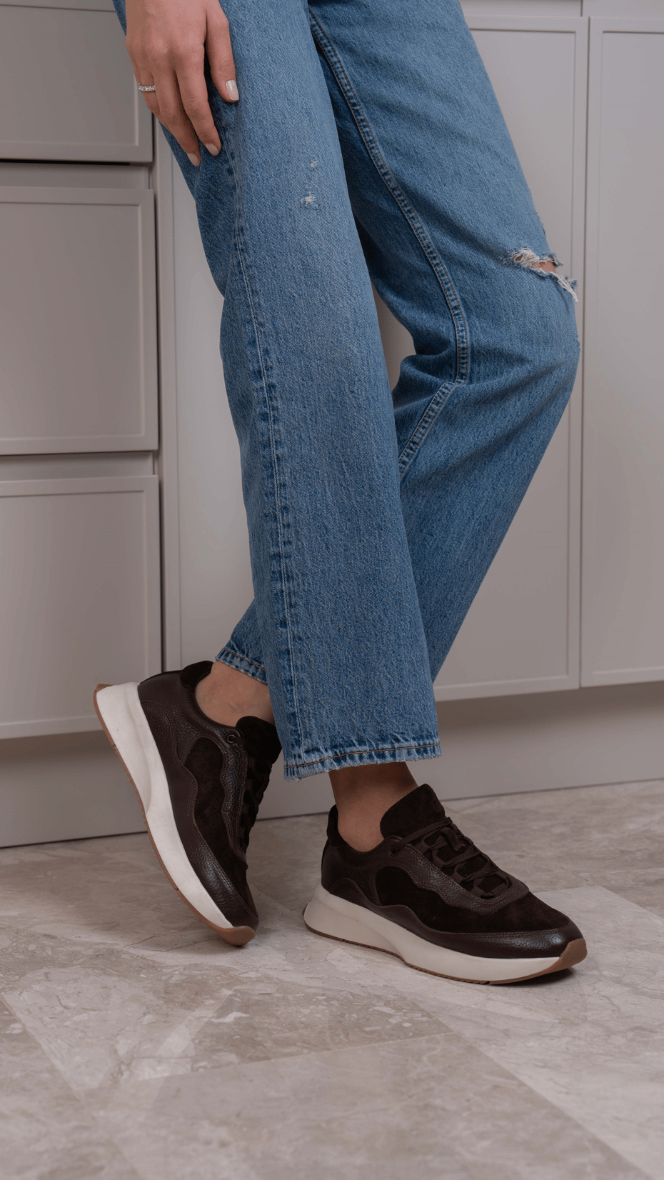 Riona - Ženske  Kožne Patike